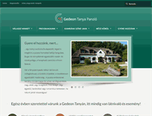 Tablet Screenshot of gedeonfarm.com